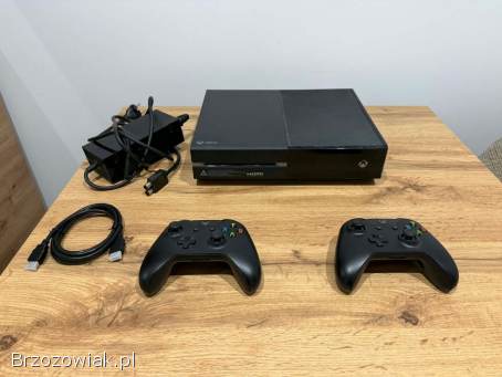 Okazja!  Xbox one 500 GB + 2 pady i sporo gier!  Super Stan!  Gwarancja!