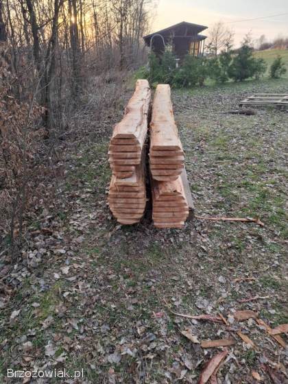 Deski modrzewiowe 1.  5m3