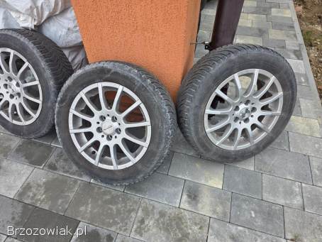 Zestaw 4 koła aluminiowe z oponami zimowe,  185/60/15