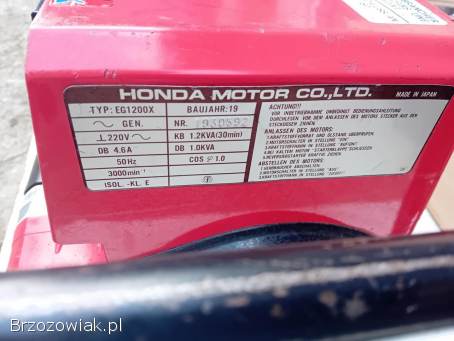 Agregat prądotwórczy Honda model eg 1200X 230V