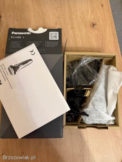 Sprzedam golarkę Panasonic – Es-Lv69-S803,  jak nowa,  na gwarancji