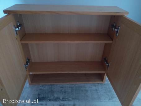 Szafka łazienkowa wisząca z lustrami