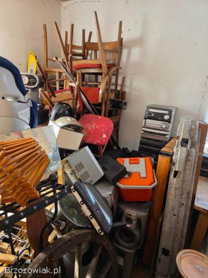 Wyprzedaż garażowa staroci 2 duze garaże