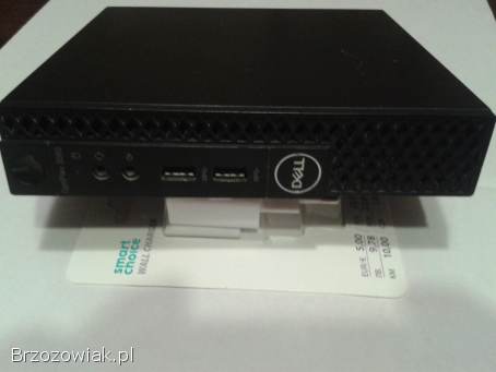 Mały energooszczędny komputer DELL Optiplex 3060 Micro Intel i3/i5 -  ósmej gen.