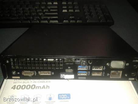 Mały energooszczędny komputer DELL Optiplex 3060 Micro Intel i3/i5 -  ósmej gen.
