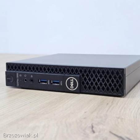 Mały energooszczędny komputer DELL Optiplex 3060 Micro Intel i3/i5 -  ósmej gen.