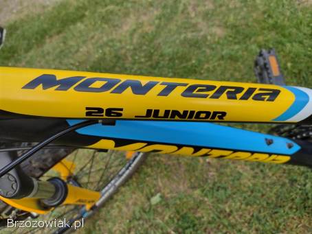 Rower MTB Monteria Junior 26 z aluminiową ramą
