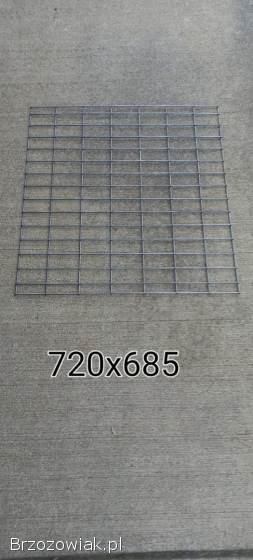 Siatki zgrzewane stalowe drut 4 mm -  26 zł