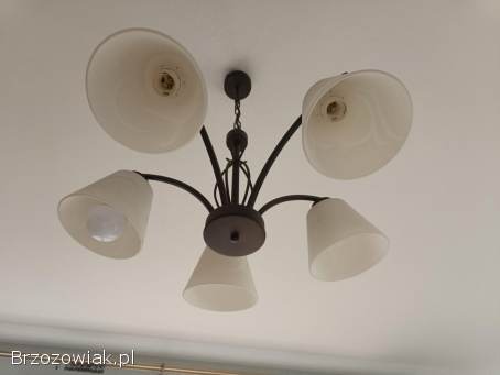 Lampa sufitowa + 2 kinkiety