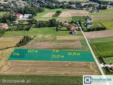 Działka budowlana w Moderówce
