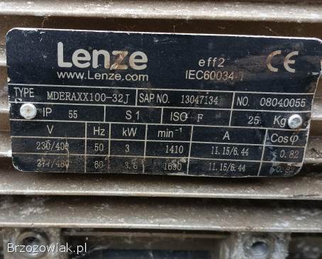 Silnik 3F 3kW 1410obr/min tanio okazja