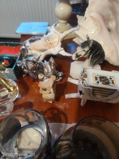 Mosiądz cyna szkło ceramika porcelana wyprzedaż kolekcji