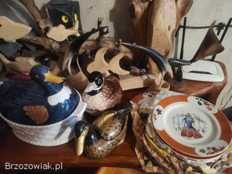 Mosiądz cyna szkło ceramika porcelana wyprzedaż kolekcji