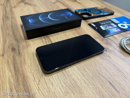 Okazja!  Iphone 12 Pro Max Pacific Blue!  Super Stan!  Bateria 100!