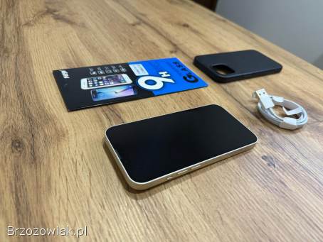 Okazja!  Iphone 14 -  Biały!  Gwarancja!  Kondycja Baterii 100 Super Stan!
