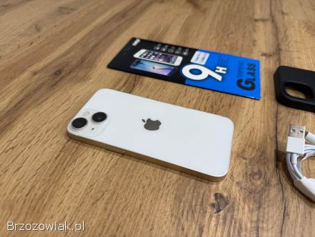 Okazja!  Iphone 14 -  Biały!  Gwarancja!  Kondycja Baterii 100 Super Stan!