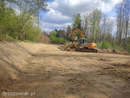 Usługi ziemne koparka 5t / 12t / 24t