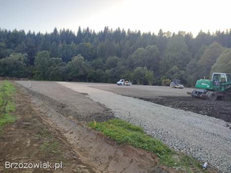 Usługi ziemne koparka 5t / 12t / 24t