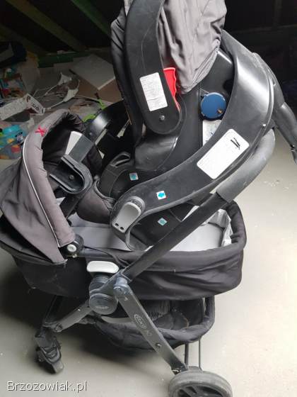 Wózek spacerowka fotelik Graco 4w1
