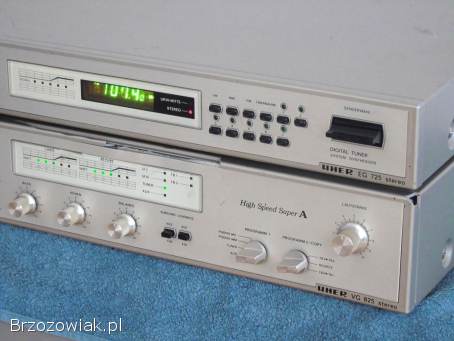 Wzmacniacz i Tuner UHER VG-825 i EG-725 Vintage.  DOSTAWA