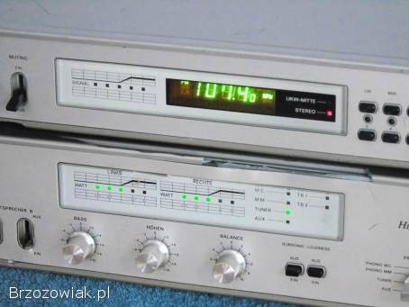 Wzmacniacz i Tuner UHER VG-825 i EG-725 Vintage.  DOSTAWA