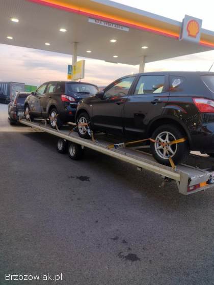 Usługi minikoparką wozidłem obrotowym wywrotką auto lawetą lawetami