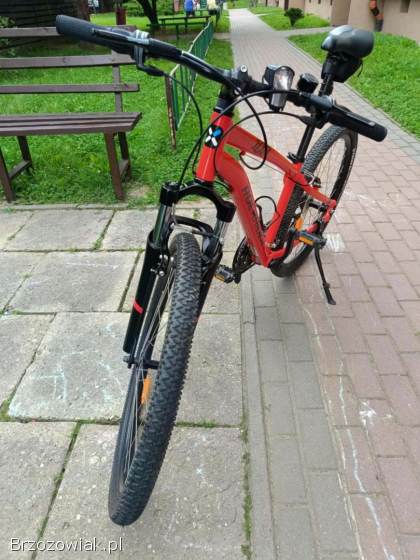 Rower ROCKRIDER ST100 Czerwony Rama M