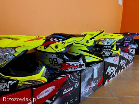 Kask cross / hulajnoga / quad / rower / Z Certyfikatem UE / Różne rozmiary
