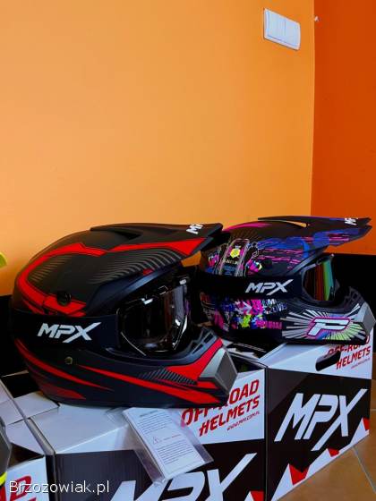 Kask cross / hulajnoga / quad / rower / Z Certyfikatem UE / Różne rozmiary