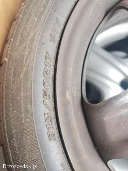 Koła Opel 215 50 r17 opony letnie 5 x 105 et35