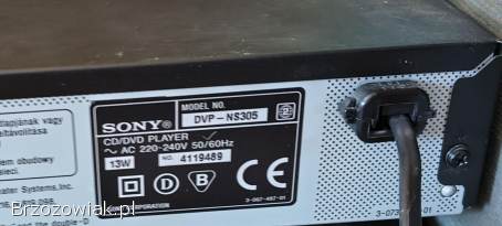 Odtwarzacz Sony DVP NS305 CD DVD Payer