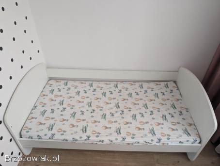 LoKo łóżeczko dziecięce 80x160 białe