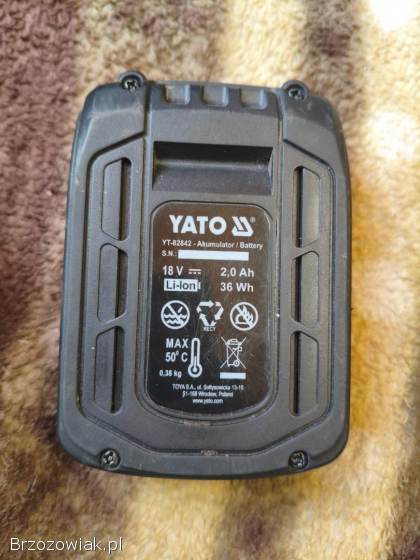 Elektronarzędzia Yato Opalarka klucz udarowy 350Nm 18V