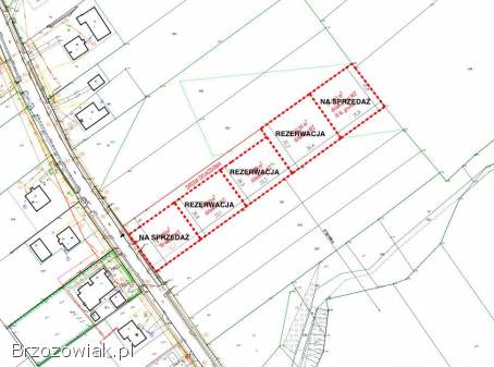 Zmiennica działka budowlana 880m2 z warunkami zabudowy