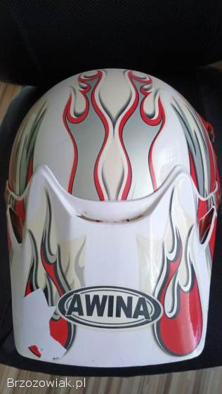 Sprzedam kask AWINA z goglami