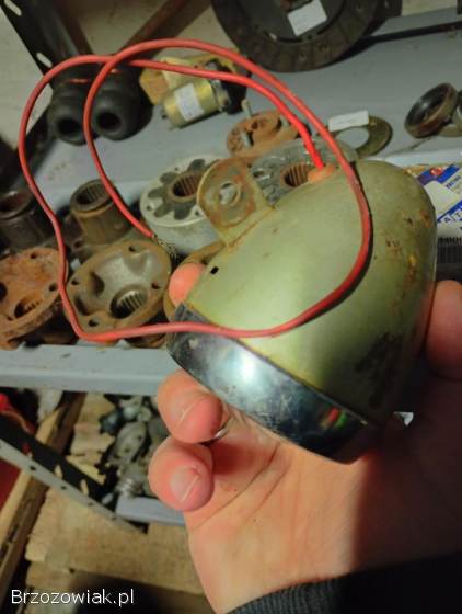 Lampa rowerowa retro