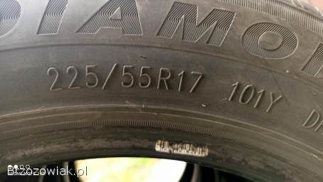 Opony letnie Komplet 4szt.  225/55R17 DIAMONDBACK 5mm