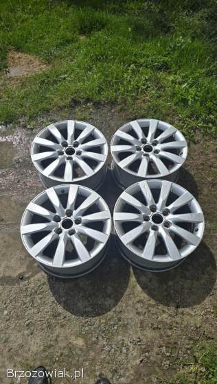 Sprzedam felgi 112×5 jeździły na a4 b6