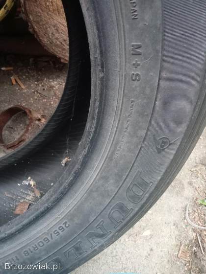 Dwie opony Dunlop grandtrek AT22 265/60 R18 M+S
