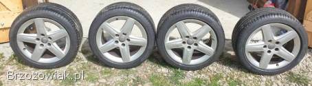 Alufelgi audi golf 5x112 17 opony bridgestone NOWE