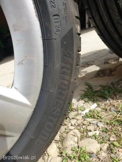 Alufelgi audi golf 5x112 17 opony bridgestone NOWE