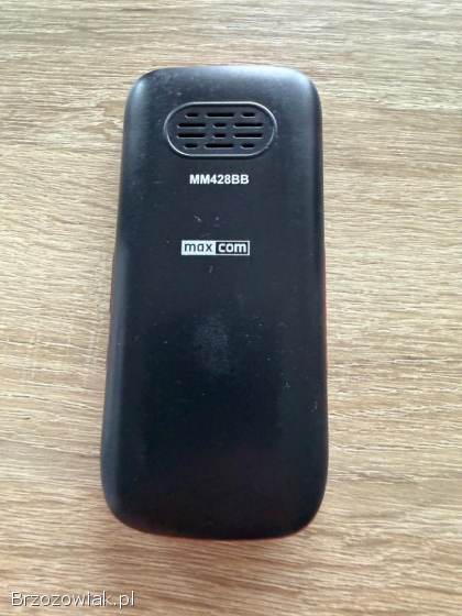 Telefon dla osoby starszej lub na budowę.