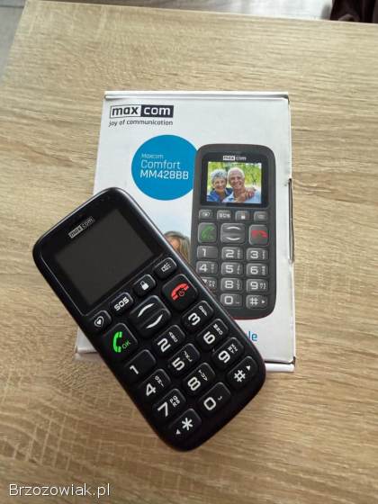 Telefon dla osoby starszej lub na budowę.