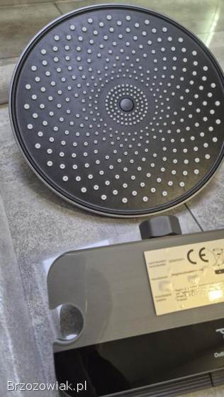 Bateria prysznicowa,  termostatyczną LED z podświetleniem Elegancka