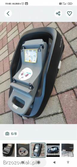 Baza z fitelikiem.  isofix maxi Cosi dla dziecka