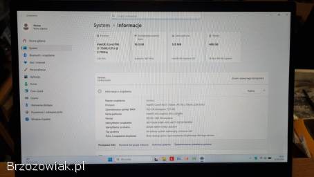 Lenovo X1 Carbon 5th Intel Core i7 -  7500U 16 GB 512GB SSD Win11