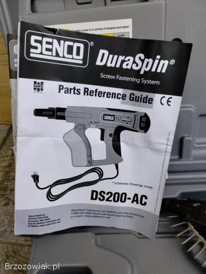 Senco DuraSpin DS200-AC Wkrętak magazynkowy 25-50mm.
