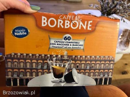 Kapsułki Borbon 56 + 14 kapsułek różnych (łącznie 70 kapsułek)