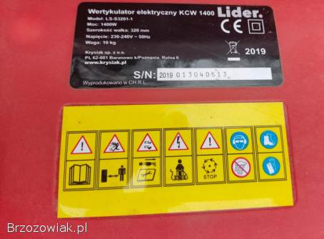 Wertykulator -  piła elektryczna Oleo Mac