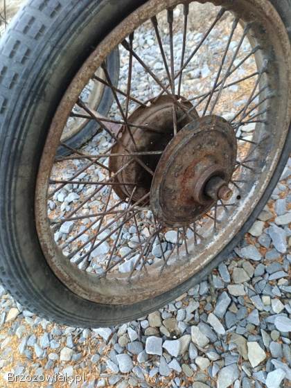 Koła motocykla puch Gs 350